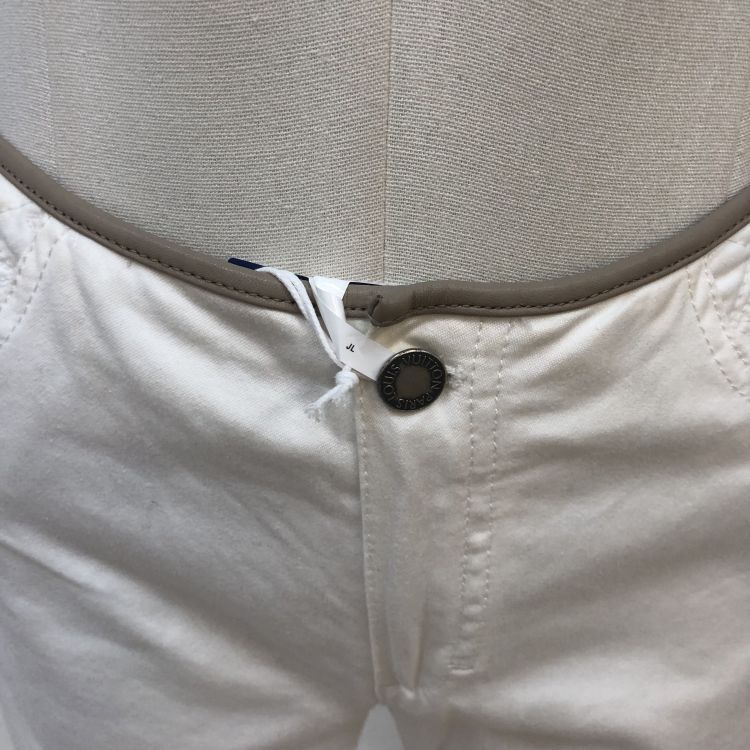 Louis Vuitton Louis Vuitton Quilted Lambskin Trim Pants Size IT 42 Size 28" / US 6 / IT 42 - 6 Thumbnail