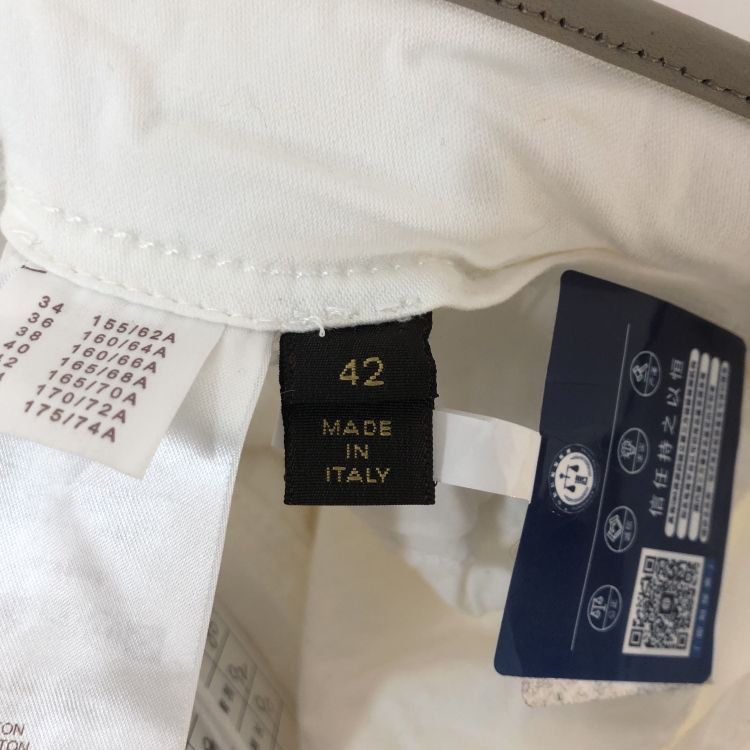 Louis Vuitton Louis Vuitton Quilted Lambskin Trim Pants Size IT 42 Size 28" / US 6 / IT 42 - 4 Thumbnail