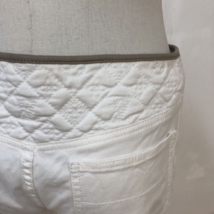 Louis Vuitton Louis Vuitton Quilted Lambskin Trim Pants Size IT 42 Size 28" / US 6 / IT 42 - 8 Thumbnail