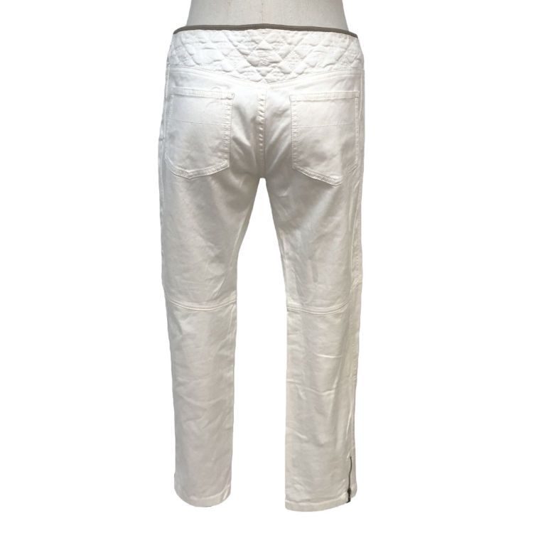 Louis Vuitton Louis Vuitton Quilted Lambskin Trim Pants Size IT 42 Size 28" / US 6 / IT 42 - 2 Thumbnail