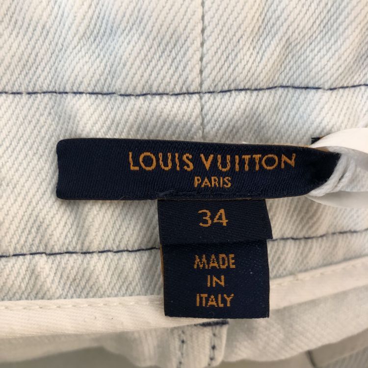Louis Vuitton Louis Vuitton Striped Detail Denim Jeans Size 34 Size US 34 / EU 50 - 3 Thumbnail
