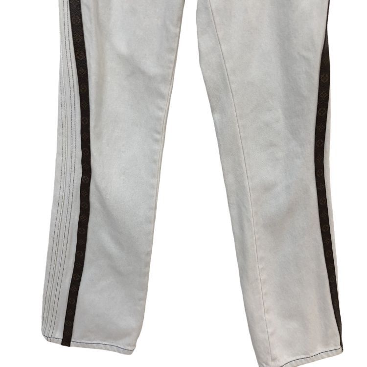 Louis Vuitton Louis Vuitton Striped Detail Denim Jeans Size 34 Size US 34 / EU 50 - 2 Thumbnail