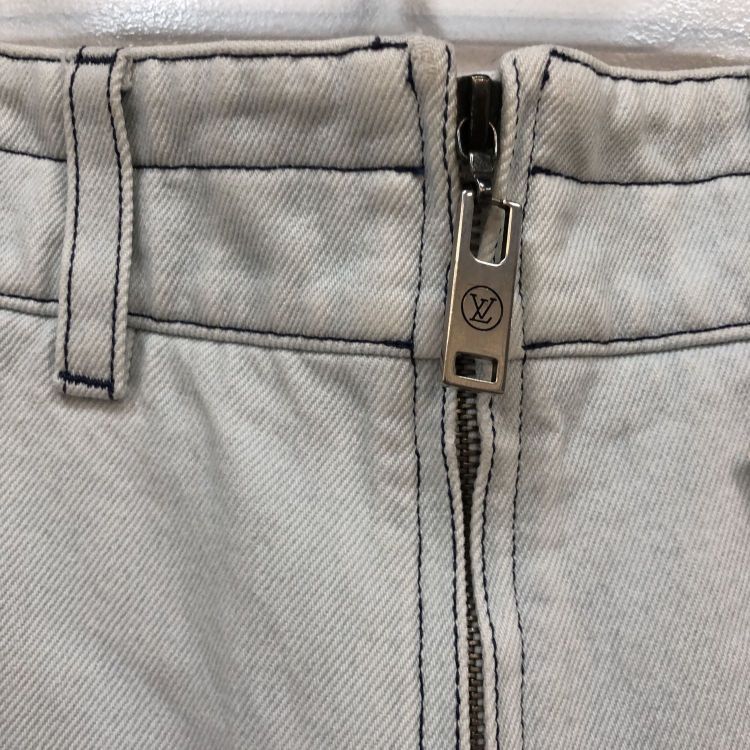 Louis Vuitton Louis Vuitton Striped Detail Denim Jeans Size 34 Size US 34 / EU 50 - 5 Thumbnail