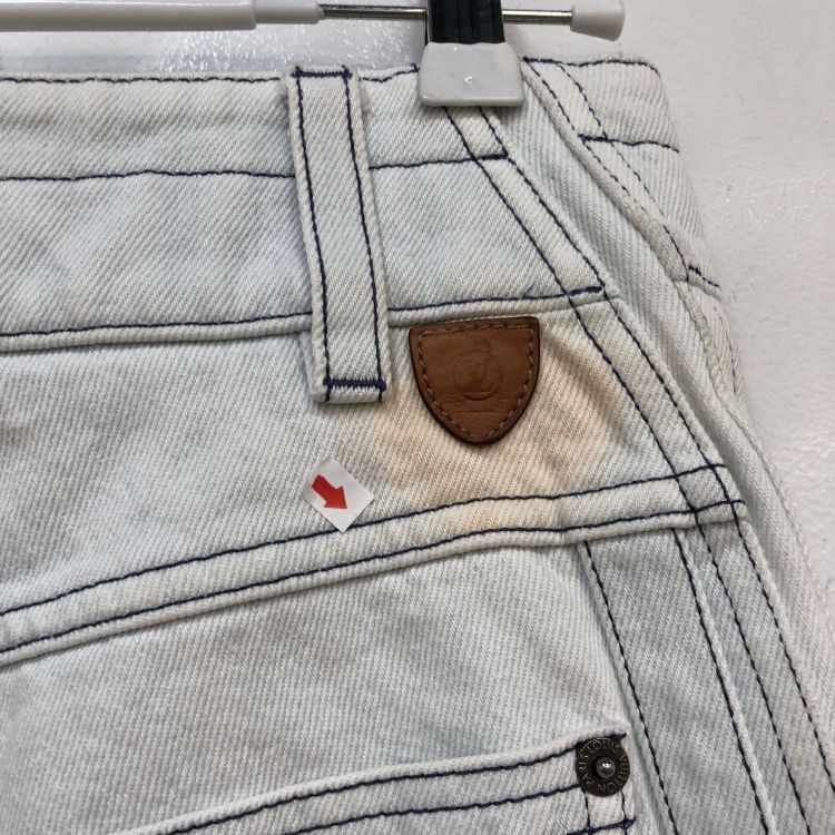 Louis Vuitton Louis Vuitton Striped Detail Denim Jeans Size 34 Size US 34 / EU 50 - 8 Thumbnail
