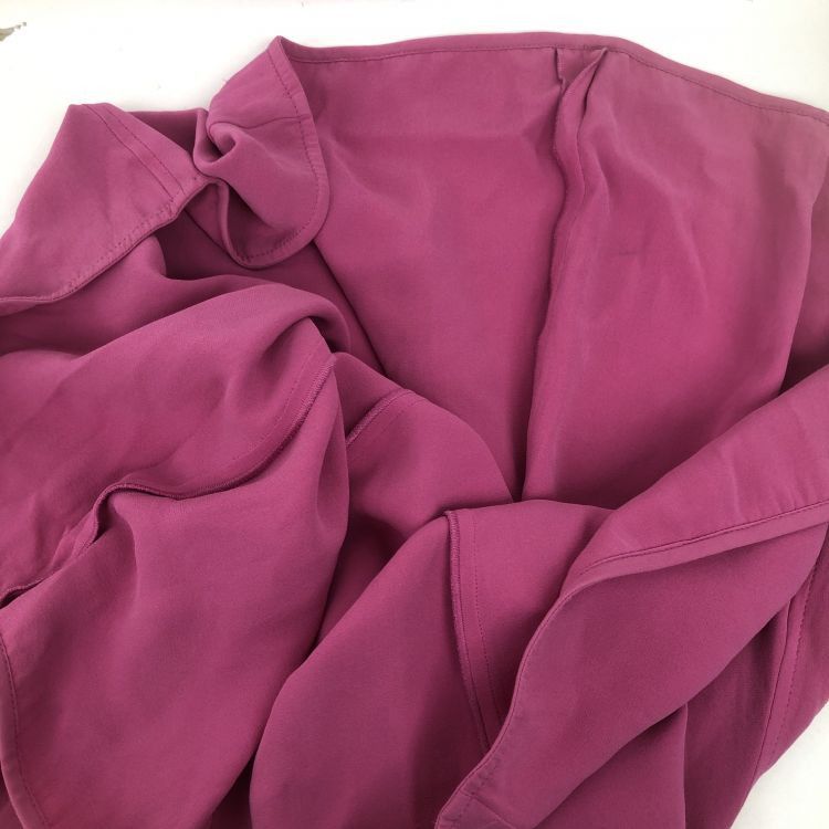 Louis Vuitton Louis Vuitton Purple Silk Sleeveless Dress Size 38 Size XS / US 0-2 / IT 36-38 - 7 Thumbnail