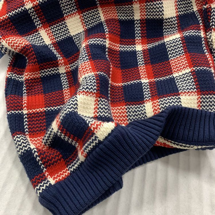 Louis Vuitton Louis Vuitton Plaid Wool Sweater Size S Size S / US 4 / IT 40 - 6 Thumbnail