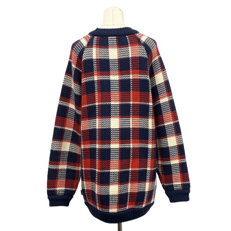 Louis Vuitton Louis Vuitton Plaid Wool Sweater Size S Size S / US 4 / IT 40 - 2 Thumbnail