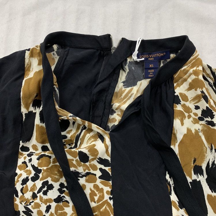 Louis Vuitton Louis Vuitton Animal Print Dress Size XS Size XS / US 0-2 / IT 36-38 - 7 Thumbnail