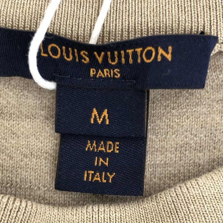 Louis Vuitton Louis Vuitton Gold Logo Sweatshirt Size M Size US M / EU 48-50 / 2 - 3 Thumbnail