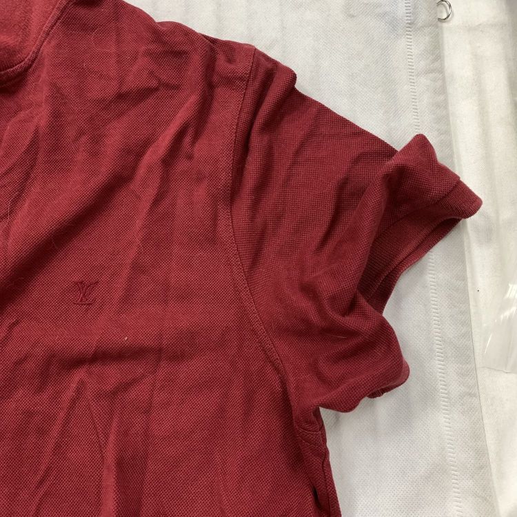 Louis Vuitton Louis Vuitton Red Polo Shirt Size L Size US L / EU 52-54 / 3 - 5 Thumbnail