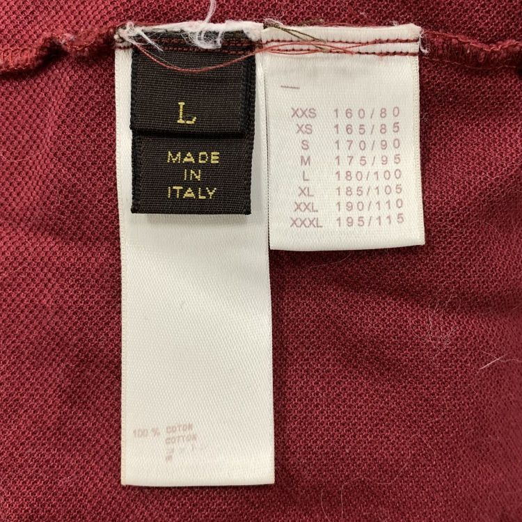 Louis Vuitton Louis Vuitton Red Polo Shirt Size L Size US L / EU 52-54 / 3 - 4 Thumbnail