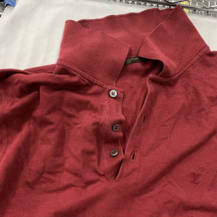 Louis Vuitton Louis Vuitton Red Polo Shirt Size L Size US L / EU 52-54 / 3 - 8 Thumbnail