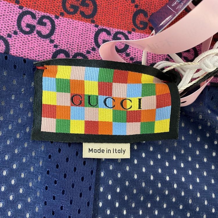 Gucci Gucci Rainbow Monogram Zip-Up Jacket Size S Size US S / EU 44-46 / 1 - 3 Thumbnail