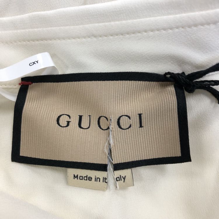 Gucci Gucci Silk Button Up Shirt Size 38 Size XS / US 0-2 / IT 36-38 - 3 Thumbnail