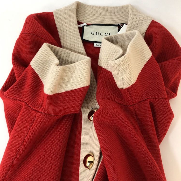 Gucci Gucci Red Knit Interlocking G Dress Size XS Size XS / US 0-2 / IT 36-38 - 12 Thumbnail