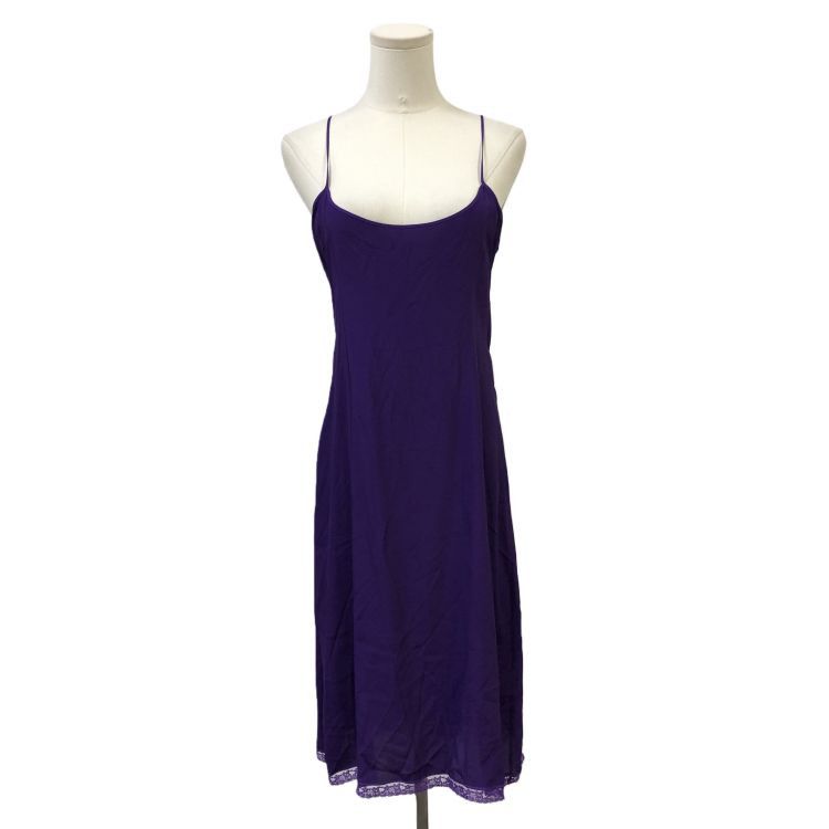 Gucci Gucci Purple Silk Midi Dress Size 40 Size S / US 4 / IT 40 - 3 Thumbnail
