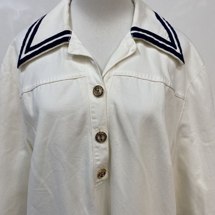 Gucci Gucci Stripe Sailor Jacket US M Size US M / EU 48-50 / 2 - 6 Thumbnail