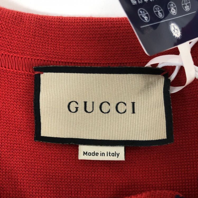 Gucci Gucci Red Knit Polo Dress Size S Size S / US 4 / IT 40 - 3 Thumbnail