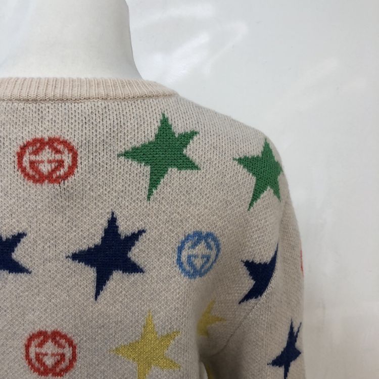 Gucci Gucci Star GG Logo Sweater Size S Size US S / EU 44-46 / 1 - 8 Thumbnail
