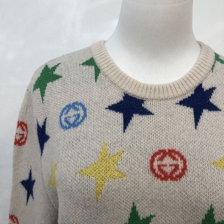 Gucci Gucci Star GG Logo Sweater Size S Size US S / EU 44-46 / 1 - 6 Thumbnail