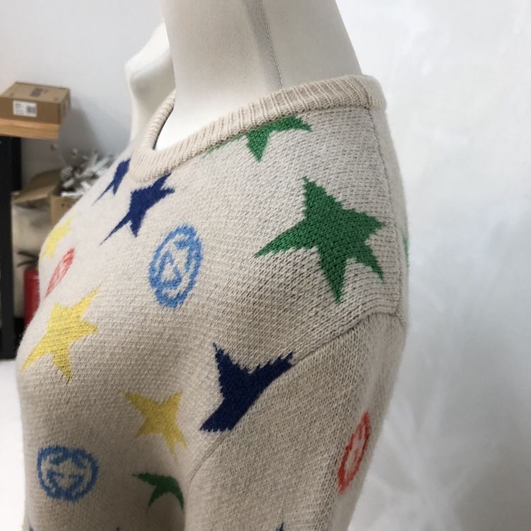 Gucci Gucci Star GG Logo Sweater Size S Size US S / EU 44-46 / 1 - 7 Thumbnail