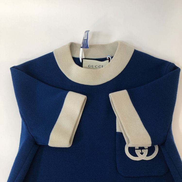 Gucci Gucci Interlocking G Knit Dress XS Size XS / US 0-2 / IT 36-38 - 10 Thumbnail
