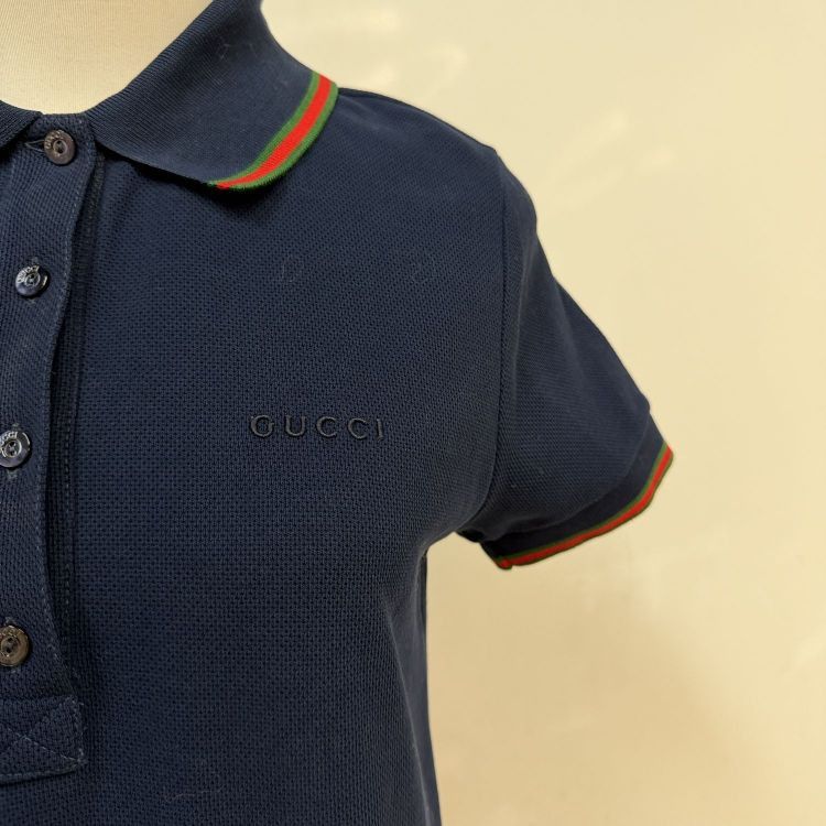 Gucci Gucci Logo Drawstring Polo Dress Size S Size S / US 4 / IT 40 - 8 Thumbnail