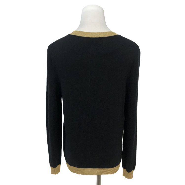 Gucci Gucci Cashmere Silk Gold Trim Cardigan Size S Size S / US 4 / IT 40 - 2 Thumbnail