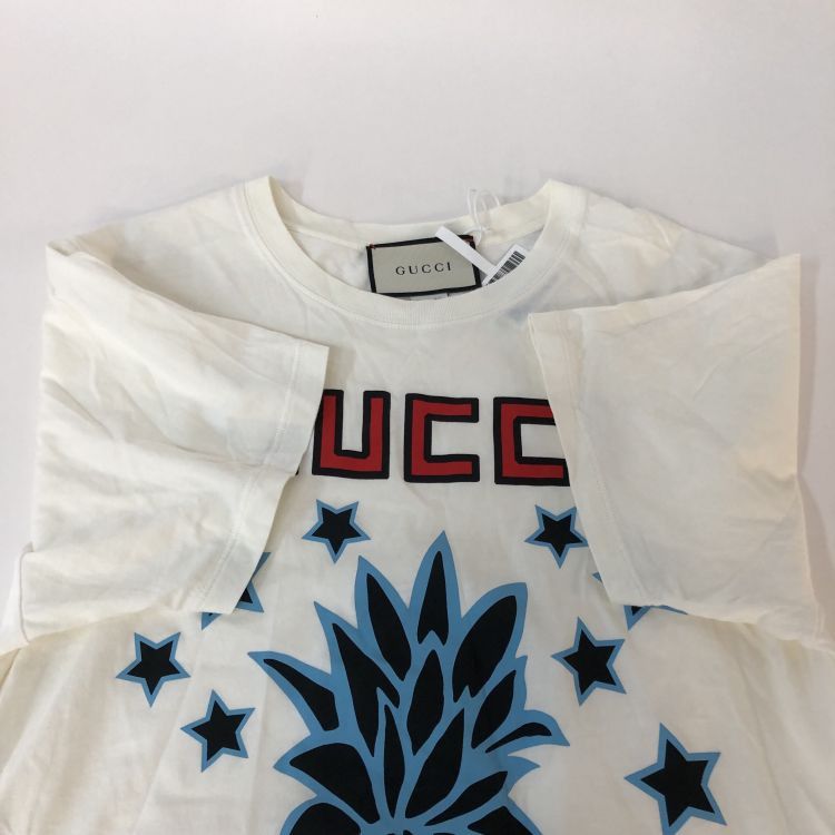 Gucci Gucci Pineapple Graphic T-Shirt Size XS Size US XS / EU 42 / 0 - 10 Thumbnail