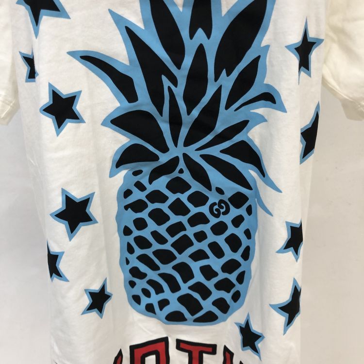 Gucci Gucci Pineapple Graphic T-Shirt Size XS Size US XS / EU 42 / 0 - 6 Thumbnail