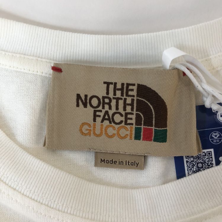 Gucci The North Face x Gucci Logo T-Shirt Size XS Size US XS / EU 42 / 0 - 3 Thumbnail