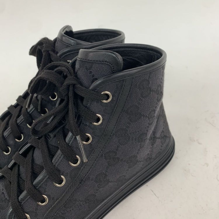 Gucci Gucci GG Canvas Hi-Top Sneakers Size 36 Size US 6 / IT 36 - 8 Thumbnail