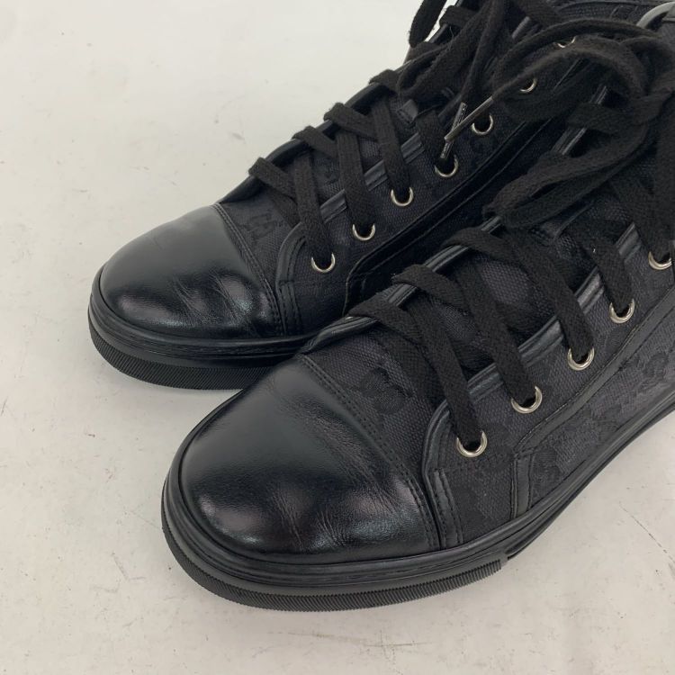 Gucci Gucci GG Canvas Hi-Top Sneakers Size 36 Size US 6 / IT 36 - 9 Thumbnail