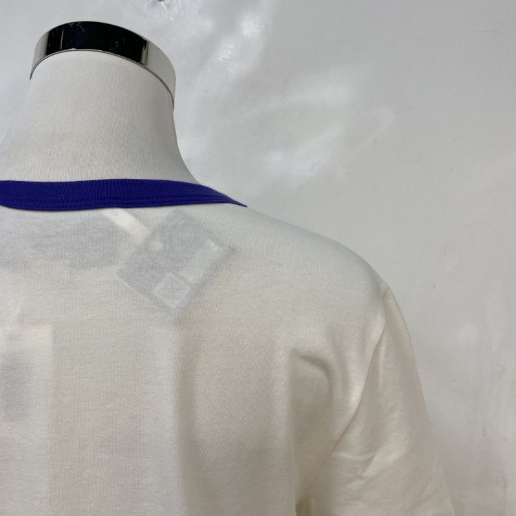 Gucci Gucci Graphic Logo Ringer T-Shirt Size M Size US M / EU 48-50 / 2 - 7 Thumbnail
