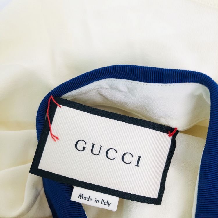 Gucci Gucci Embroidered Bee Blouse Size 38 Size XS / US 0-2 / IT 36-38 - 3 Thumbnail