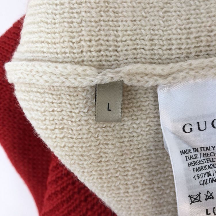 Gucci Gucci Color-block Wool Sweater Size L Size L / US 10 / IT 46 - 4 Thumbnail