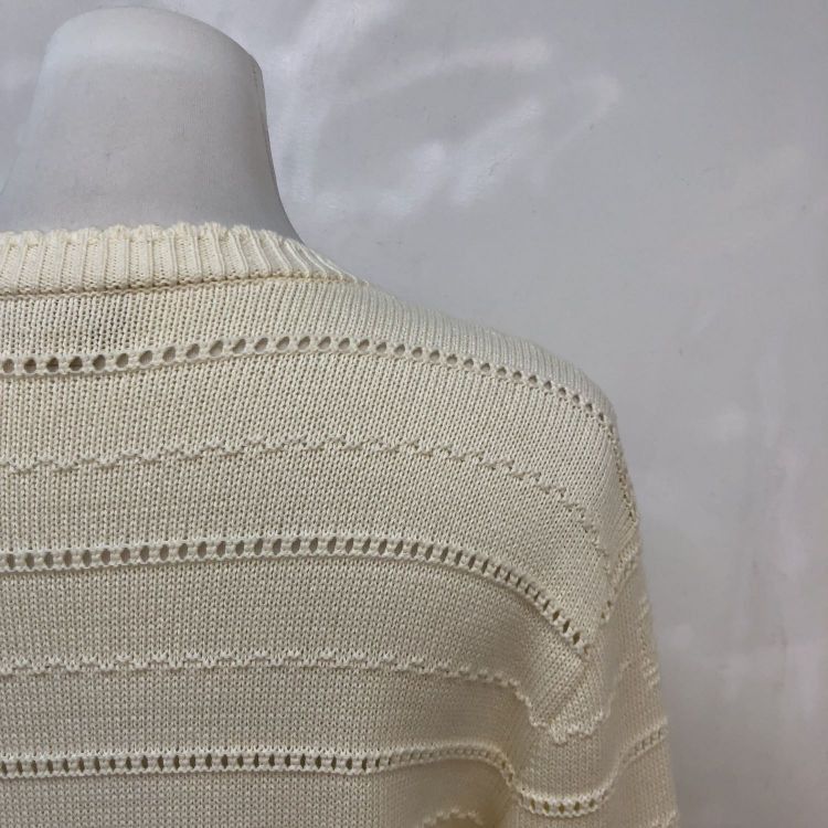 Gucci Gucci White Boat Embroidery Knit Cardigan Size XXS Size XXS / US 00 / IT 34 - 10 Thumbnail
