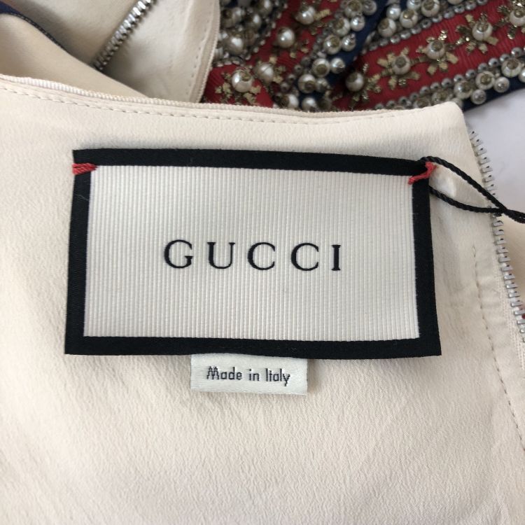 Gucci Gucci Embellished Bow Mini Dress Size 38 Size XS / US 0-2 / IT 36-38 - 3 Thumbnail