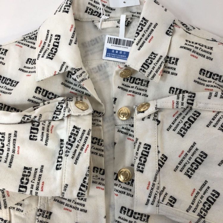 Gucci Gucci Logo Print Jacket Size 38 Size XS / US 0-2 / IT 36-38 - 12 Thumbnail