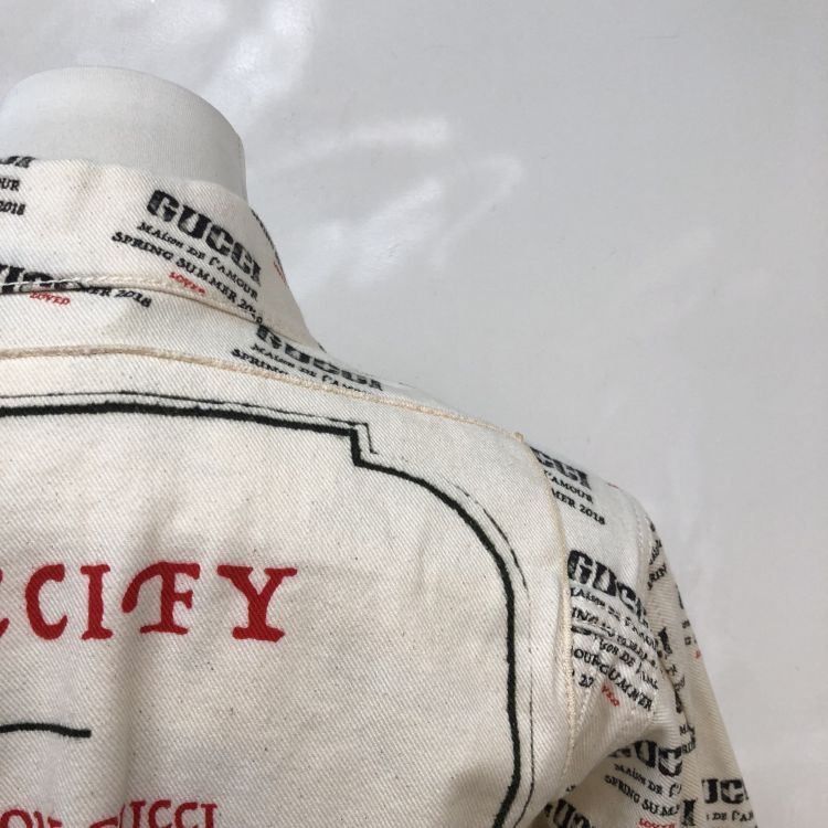 Gucci Gucci Logo Print Jacket Size 38 Size XS / US 0-2 / IT 36-38 - 10 Thumbnail