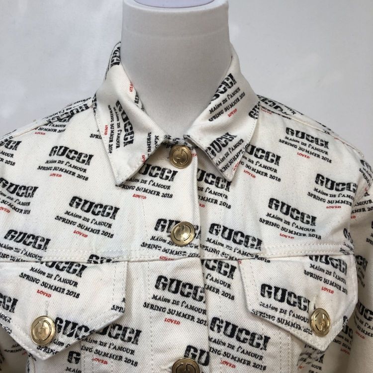 Gucci Gucci Logo Print Jacket Size 38 Size XS / US 0-2 / IT 36-38 - 7 Thumbnail