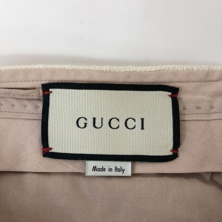 Gucci Gucci Checkered Chain Detail Shorts Size 36 Size 25" / US 0 / IT 36 - 3 Thumbnail
