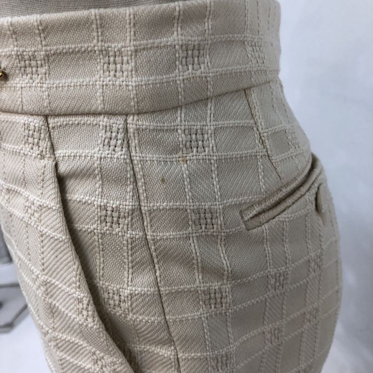 Gucci Gucci Checkered Chain Detail Shorts Size 36 Size 25" / US 0 / IT 36 - 6 Thumbnail
