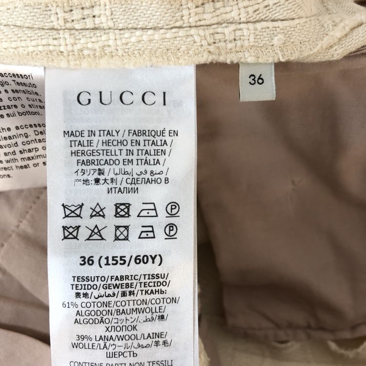 Gucci Gucci Checkered Chain Detail Shorts Size 36 Size 25" / US 0 / IT 36 - 4 Thumbnail