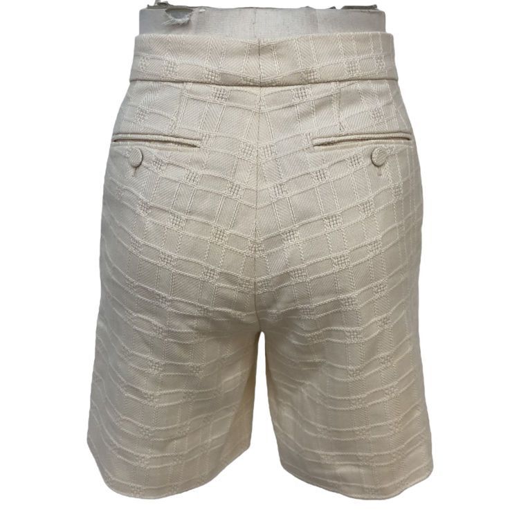 Gucci Gucci Checkered Chain Detail Shorts Size 36 Size 25" / US 0 / IT 36 - 2 Thumbnail