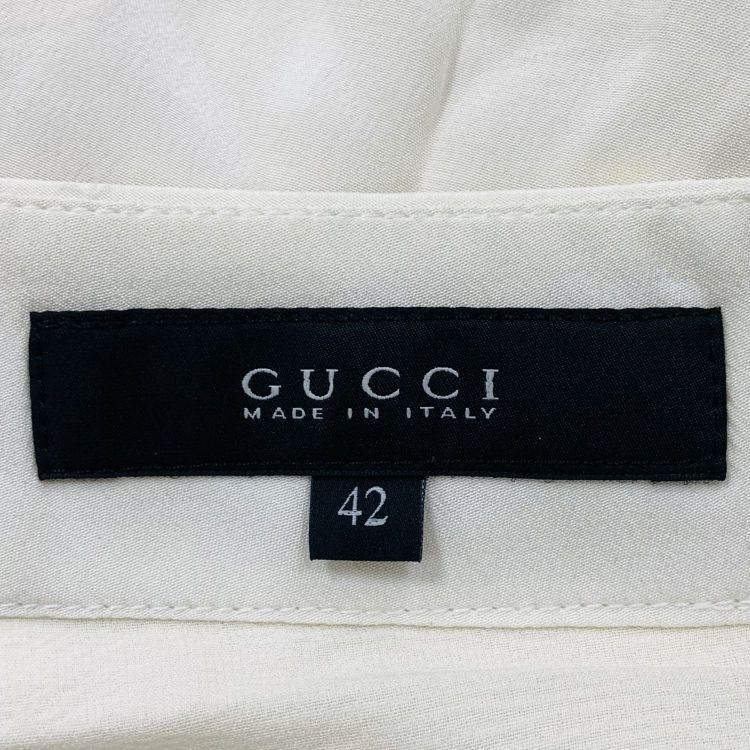 Gucci Gucci Tassel Print Silk Pants Size 42 Size 28" / US 6 / IT 42 - 3 Thumbnail