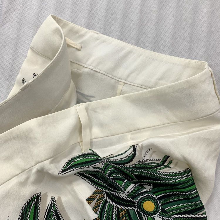Gucci Gucci Tassel Print Silk Pants Size 42 Size 28" / US 6 / IT 42 - 7 Thumbnail