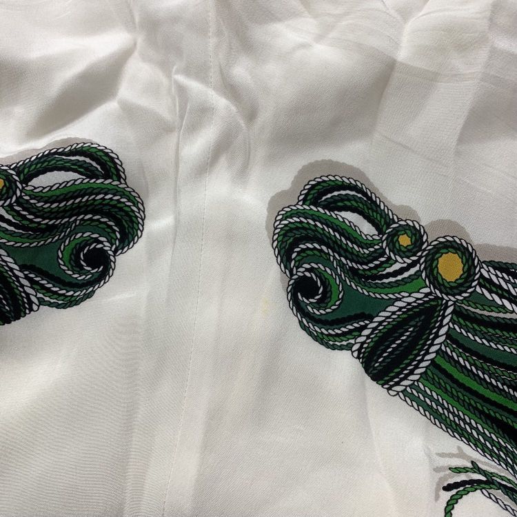 Gucci Gucci Tassel Print Silk Pants Size 42 Size 28" / US 6 / IT 42 - 5 Thumbnail