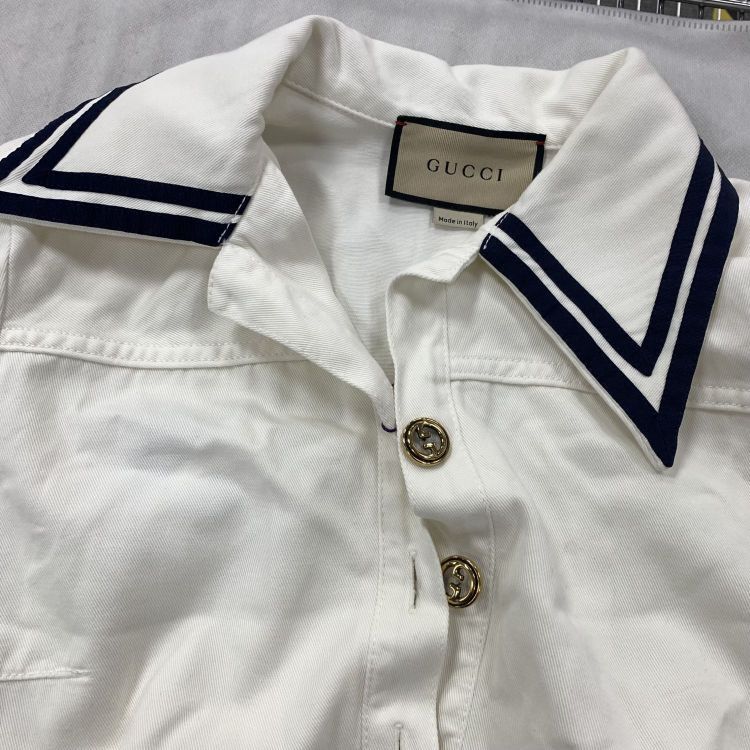 Gucci Gucci Sailor Collar Mini Dress Size 38 Size XS / US 0-2 / IT 36-38 - 6 Thumbnail