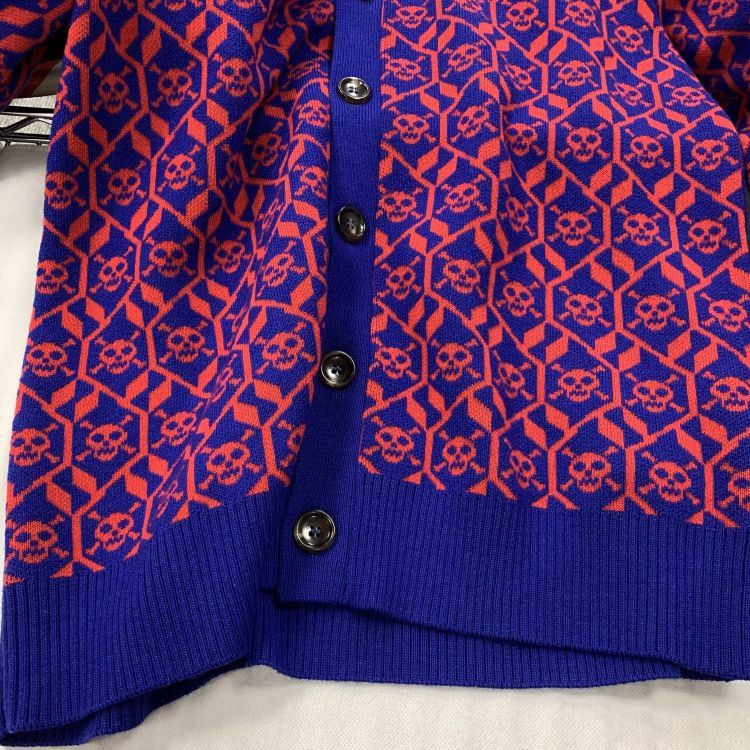 Gucci Gucci Skull Jacquard Cardigan Size S Size US S / EU 44-46 / 1 - 7 Thumbnail